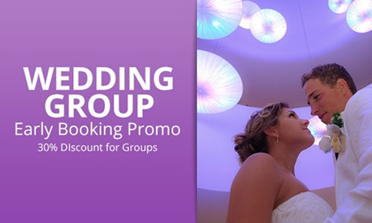 Wedding Group Early Booking Promotion